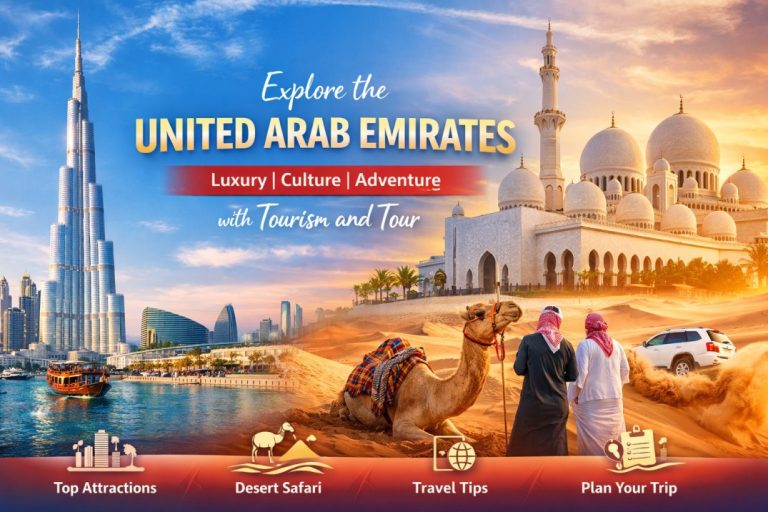 United Arab Emirates Travel Guide – Explore Luxury, Culture & Adventure with Tourism and Tour